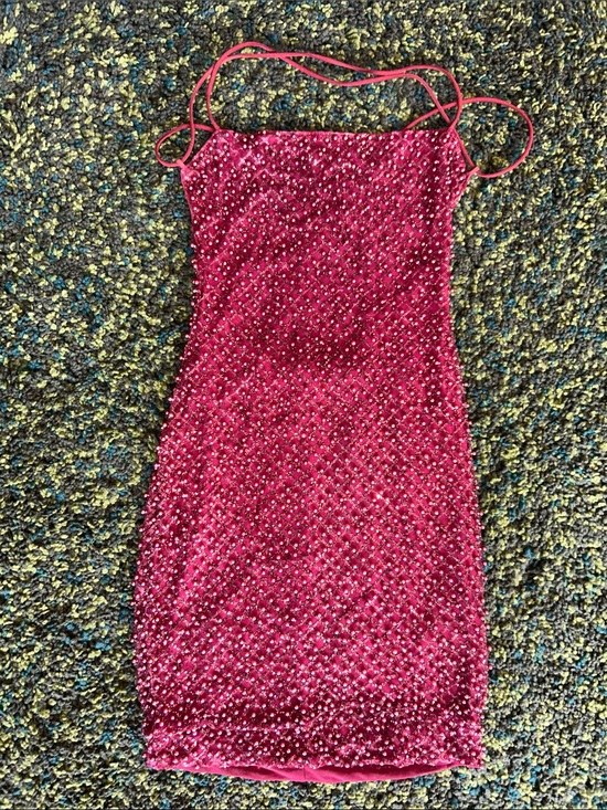 Oh Polly Dresses & Skirts - Oh Polly Beaded Sparkly Minidress